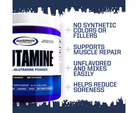 Gaspari Nutrition Pure L-Glutamine 300gm