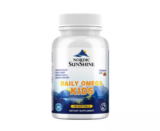 Nordic Sunshine Daily Omega 350 mg Kids Chewable Softgels 100's