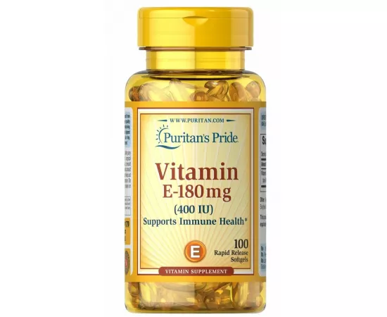 Puritan's Pride Vitamin E 400 IU Softgels 100's