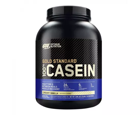 Optimum Nutrition Gold Standard 100% Casein Creamy Vanilla 1.75 Kg - 53 Servings