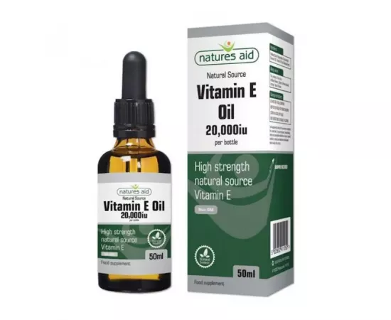 Natures Aid Vitamin E Oil 20000 IU 50 ml