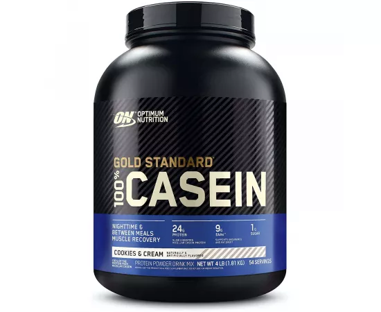 Optimum Nutrition Gold Standard 100% Casein Cookies and Cream 4 lb