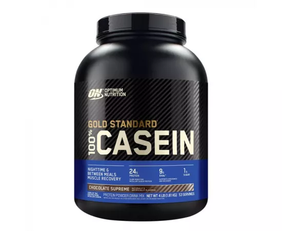 Optimum Nutrition Gold Standard 100% Casein Chocolate Supreme 4 lb - 53 Servings