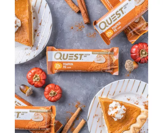 Quest Nutrition Protein Bars Pumpkin Pie Pack of 12