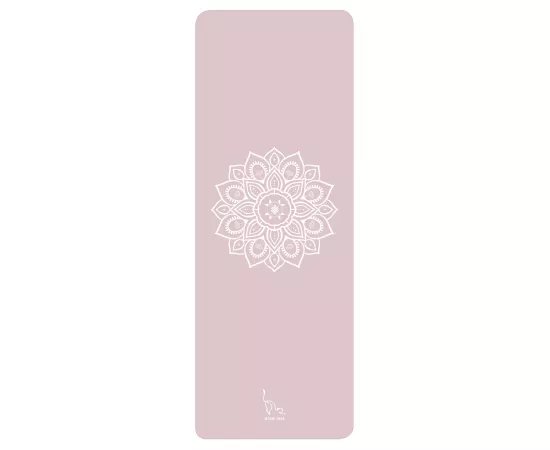 Meow Yoga Mandala Mat Pink