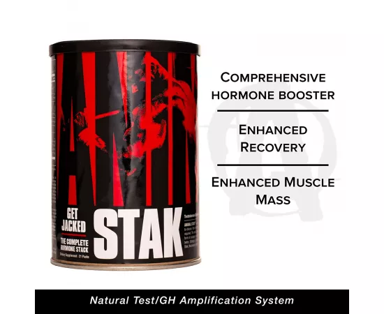 Universal Nutrition Animal Stak, The Complete Anabolic Hormone Stack 21 Packs