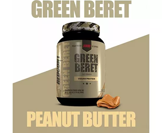 Redcon1 Green Beret Vegan Protein Peanut Butter 990g