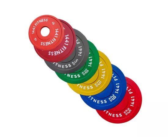 1441 Fitness Color Bumper Plates 25 kg