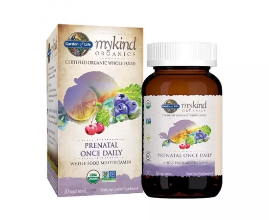 Garden of Life MyKind Organics Prenatal Once Daily Tablets 30's