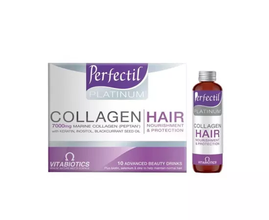 Vitabiotics Perfectil Platinum Collagen Hair Drinks 50 ml x 10's