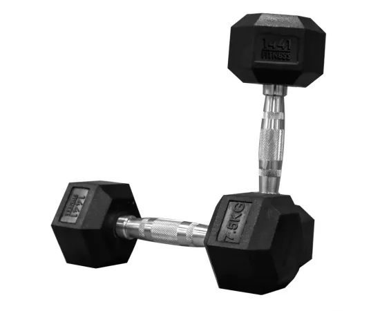 1441 Fitness Hex Dumbbell Set â€“ Gym Equipment â€“ 2.5 to 10 Kg â€“ 4 Pairs