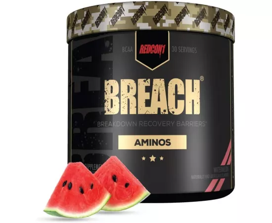 Redcon1 - Breach Aminos Powder Watermelon 12.16 Oz 30 Servings