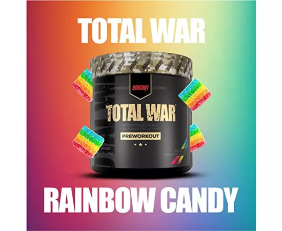 Redcon1 Total War Pre Workout Rainbow Candy 441g