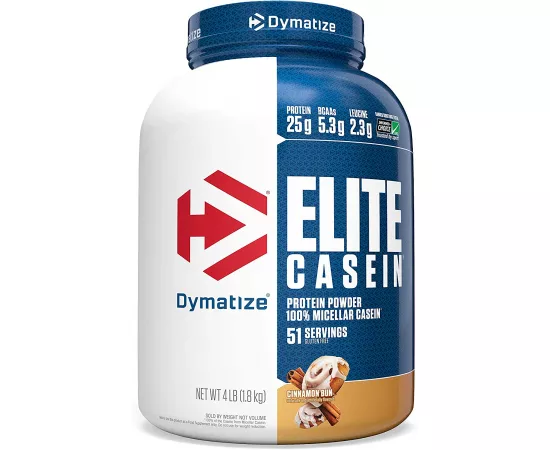 Dymatize Elite Casein Cinnamon Bun 4 lbs (1.8 kg)