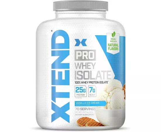 XTEND Pro Whey Isolate Protein Powder Vanilla Icecream 70 Servings