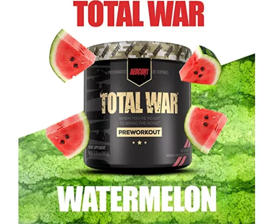 Redcon1 Total War Pre Workout Watermelon Flavor 441g