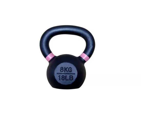 1441 Fitness Powder Coated Cast Iron KettleBell - 8 Kg