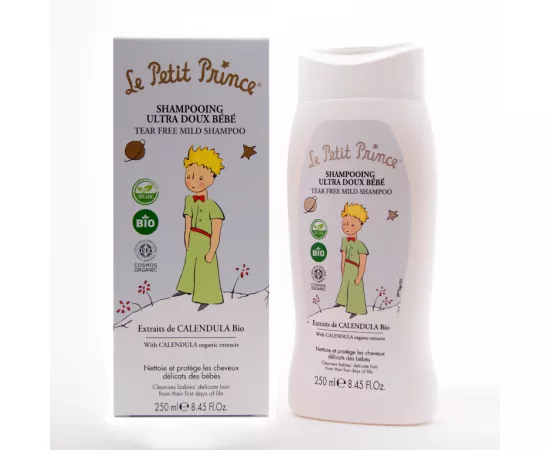 Le Petit Prince Organic Baby Tear Free Calendula Extract Mild Shampoo 250 ml