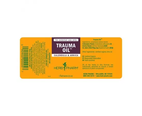 Herb Pharm Trauma Oil Compound 1 Oz