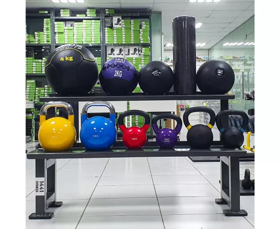 1441 Fitness 2 Tier Kettlebell Rack