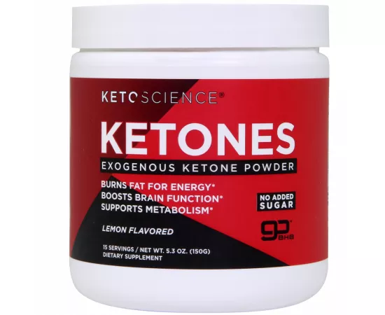 Ketoscience Real Ketones Natural Lemon Powder 15 Servings 150 g