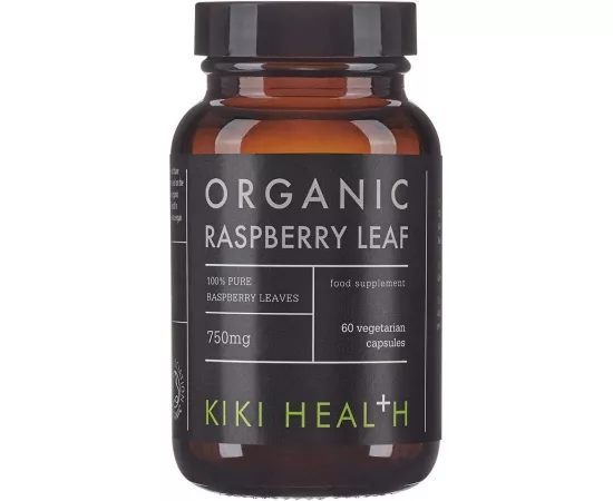 Kiki Health Organic Raspberry Leaf 750 Mg Vegetable Capsules 60's