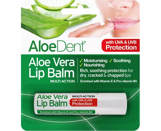 Optima Health AloeDent Aloe Vera Lip Balm 4 gm