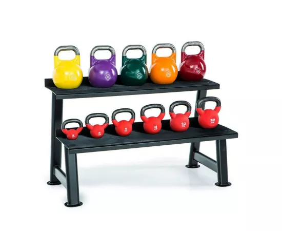 1441 Fitness 2 Tier Kettlebell Rack