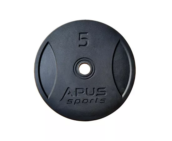 Apus Poland Olympic Rubber Bumper Plates 5 Kg