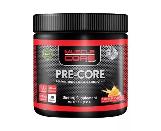 Muscle Core Pre-Core Tropical Punch flavor 255g