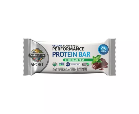 Garden Of Life Sport Organic Proteinn Bar Chocolate Mint 75g (Pack of 12)