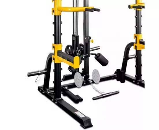 1441 Fitness Heavy Duty Multi Squat Rack with Lat Attachment