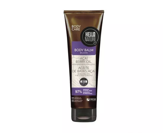 Hello Nature Acai-Berry Oil Body Balm 250 ml