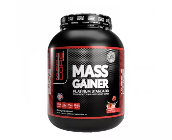 Muscle Core Mass Gainer Strawberry 6 lb (2.7 kg)