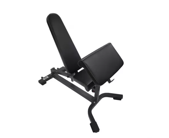 1441 Fitness Adjustable Bench with Leg Extension and Bicep Curl X3-0112A