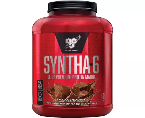 BSN Syntha 6 Chocolate Milkshake 48 Servings 5 lb (2.27 kg)