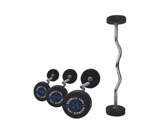 1441 Fitness Body Pump Curl Barbell Weight - 10 kg