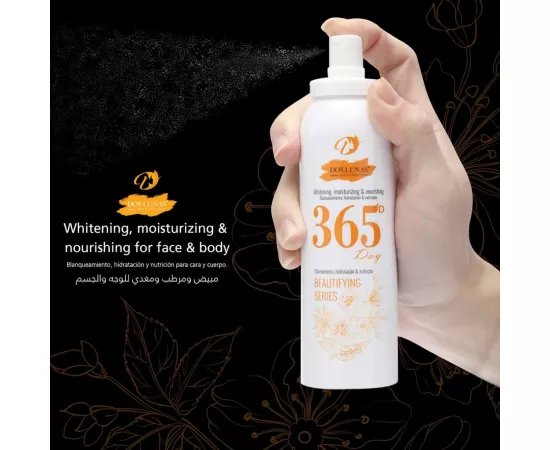 Dos Lunas Whitening, Moisturizing, and Nourishing Spray Orange 150 mL