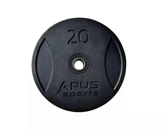 Apus Poland Olympic Rubber Bumper Plates 20 Kg