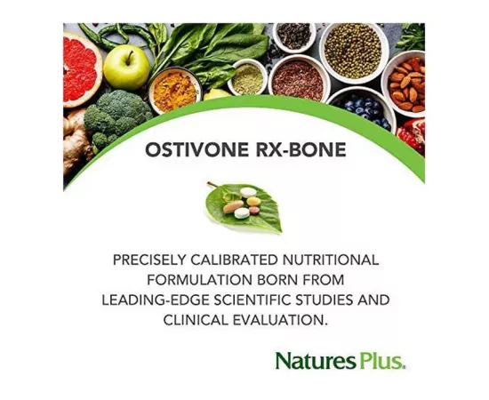 Natures Plus Ostivone Rx Bone Calcium And Vitamin D 60's