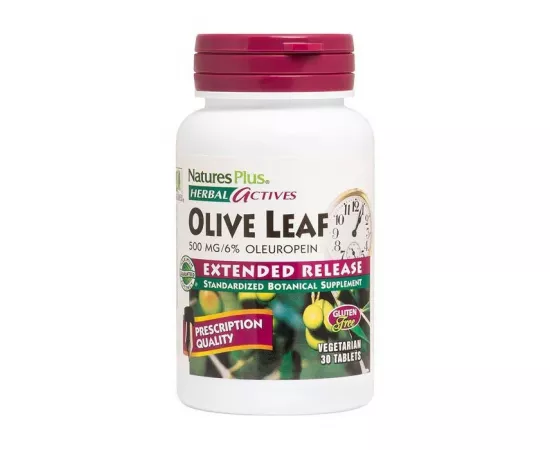 Natures Plus Herbal Actives Olive Leaf Oleuropein 30's