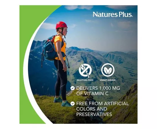 Natures Plus Vitamin C 1000 mg Capsules 90's