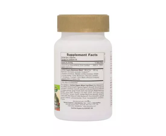 Natures Plus Source Of Life Garden Vitamin D3 5000 Iu Vegetable capsule 60's