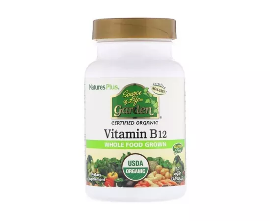 Natures Plus Garden B12 Capsules (Vegan) 60 Capsules