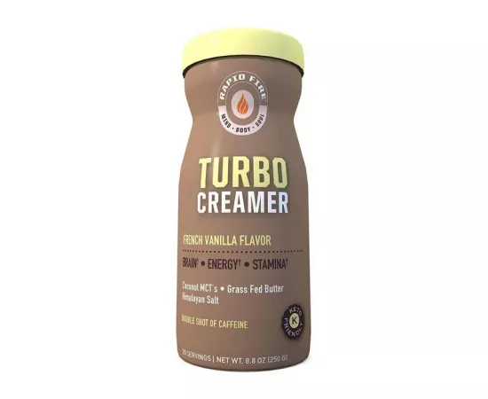 Rapidfire Turbo Creamer French Vanillla 20 Servings 250g