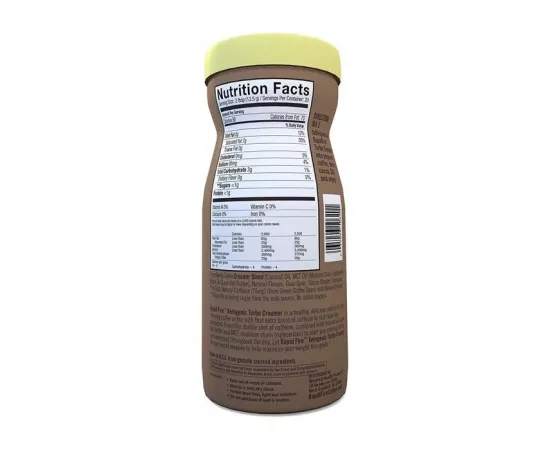 Rapidfire Turbo Creamer French Vanillla 20 Servings 250g