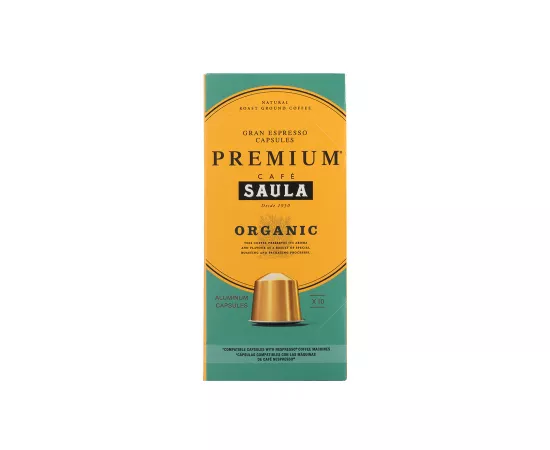 Premium Organic Coffee Capsules x 10 Nespresso® Compatible