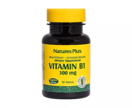 Natures plus Vitamin B1 Sustained Release Tablets 300 mg 90's