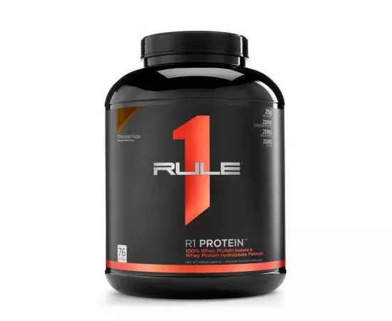 Rule1 Protein Chocolate Fudge 76 Servings 4.85 lb