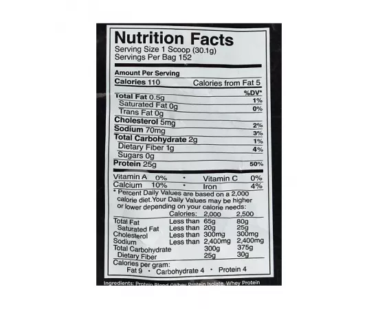 Rule1 Protein Chocolate Fudge 152 Servings 10.07 Lb